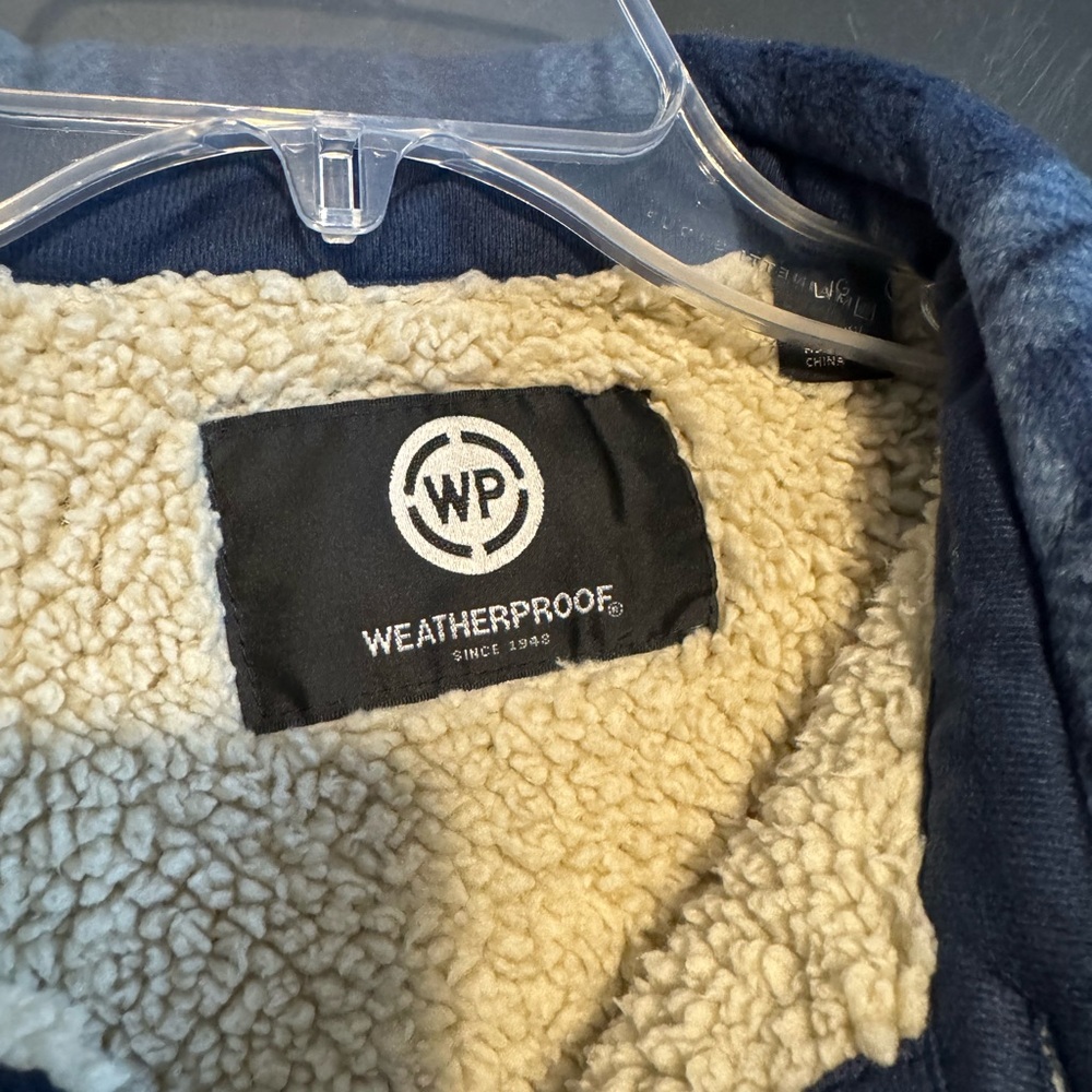 Weatherproof Men’s Sherpa-Lined Flannel Shacket |… - image 3